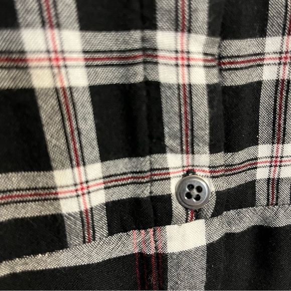 ✨3 for $19✨J. Jill Plaid Long Sleeves w Pockets - Picture 5 of 9